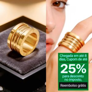 Fedsolife Fashion Roman Numeral Ring Men Women Simple Single Couple Style Diamond